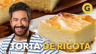 La FIEL y CLÁSICA TARTA de RICOTA Fácil y rápido 🍴 de la mano de Mauricio Asta  El Gourmet [upl. by Nawtna]