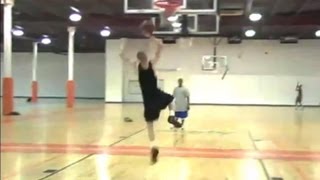 WOW 510 PG The Professor DUNKS On 10 Foot Hoop [upl. by Akkina]