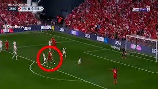 Albert Grønbæk Goal vs Serbia Denmark vs Serbia UEFA Nations League Highlights 2024 [upl. by Nelly]