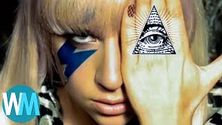 Top 10 Celebrities That are Supposedly in the Illuminati [upl. by Aiclef]