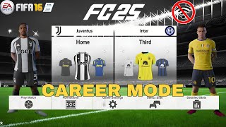 FIFA 16 MOD FC 25 Android Offline Career MODE Full Update 2425 [upl. by Luis]