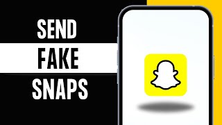 How to Send Fake Snaps on Snapchat Without Filter  Easy 2024 [upl. by Adnyc]