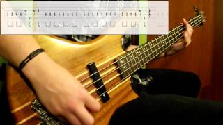 Sex BobOmb  Threshold Bass Cover Play Along Tabs In Video [upl. by Oratnek]