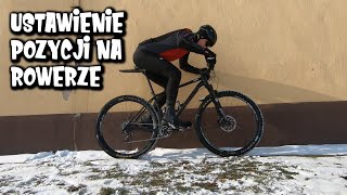 Jak ustawić optymalną POZYCJĘ na ROWERZE Bikefitting w domu [upl. by Aciraj694]