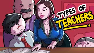 Types of CREEPY Teachers in School  Hindi Animated Storytime [upl. by Aretha]