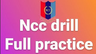 Basic Ncc Drill full practice Ncc parade pratice Ncc 37 bn ghaziabad up [upl. by Bissell]