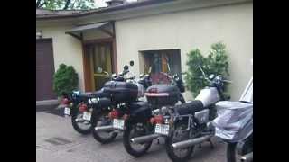 Japanese riders on MZ ETZ 250 in Kraków 23052013 JAPHCZSKPL part 12 [upl. by Aicinoid]