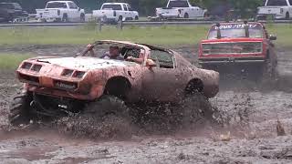 TRANS AM and A SQUARE BODY BOGGING at WOODPECKERS MUD BOG JULY 2024 [upl. by Gwendolin]