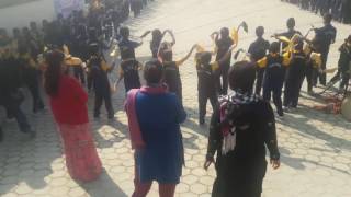 Students of Reliance Co  Ed performing drill on the sports day [upl. by Cul324]