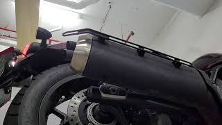 Honda Rebel 1100 stock exhaust with manual valve [upl. by Sherwin475]