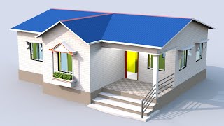 TIN  से गाँव का घर  Tin shed village home design  36×30 village house plan  home design [upl. by Damicke]