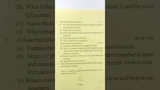 Half Yearly Examination 2024  Class 10  Computer E  Solved question paper  SEBA [upl. by Cassella]