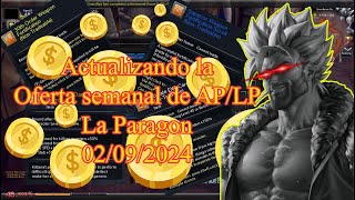 Actualizando la Oferta Semanal AP LP y Paragon 0209  09  Aura Kingdom Private Server [upl. by Attoynek362]