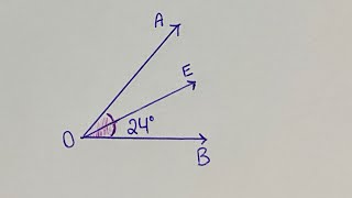 Aprenda a calcular a bissetriz de um ângulo [upl. by Annoyk]