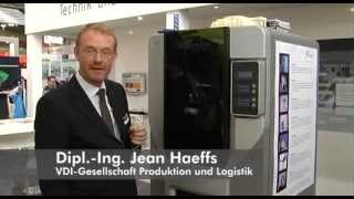 3DDrucker am VDIStand auf der Hannover Messe 2013 [upl. by Hayimas]