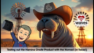 A Demo of Hamina Onsite and the Nomad for Site Surveys [upl. by Aicilyt]