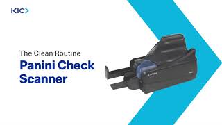 How to Clean a Panini Check Scanner with a Panini Check Scanner Cleaning Card [upl. by Aver]