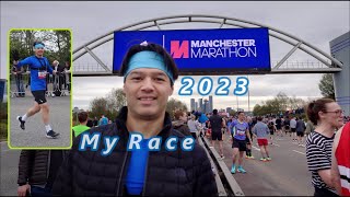 Manchester Marathon 2023 My Race  MCR23 EP12 [upl. by Teri453]