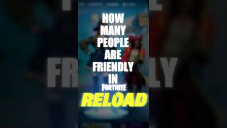 Are UNREAL Reload Players Friendly fortnite gaming reload fortnitereload Ranked [upl. by Myranda664]