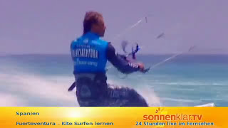 Tipp KiteSurfen lernen auf Fuerteventura  Kanaren Spanien [upl. by Hoisch656]