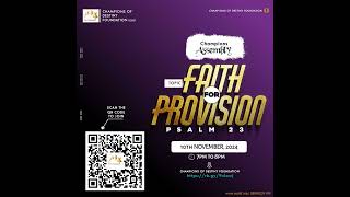 Faith for Provision [upl. by Tyson]