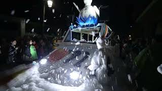 Carnaval Antroxu Aviles Asturias Spain Foam party Descenso de Galiana 2023 [upl. by Atsahc]