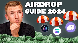 The ULTIMATE Solana Airdrop Guide to make 100K in 2024 [upl. by Edia]