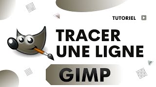 Comment faire une ligne droite sur GIMP [upl. by Furgeson]