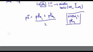 Amino Acids 13 Isoelectric Point [upl. by Wendelin]