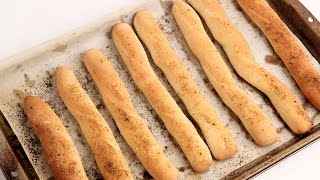 Homemade Breadsticks Recipe  Laura Vitale  Laura in the Kitchen Episode 887 [upl. by Derreg764]