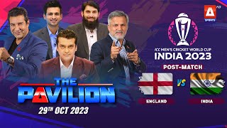 The Pavilion  INDIA vs ENGLAND PostMatch Expert Analysis  29 October 2023  A Sports [upl. by Zeba145]