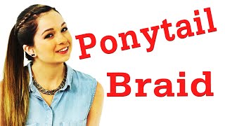 Ponytail Braid with Macup101  OOTD 17Daily [upl. by Silsby766]