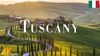 Tuscany Italy 4K Ultra HD • Stunning Footage Tuscany Scenic Relaxation Film with Calming Music [upl. by Nnov416]