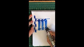 LMNO 🤓 aprenda rapidinho os segredos da caligrafia gótica graffiti hiphop alphabet [upl. by Esiuqcaj62]