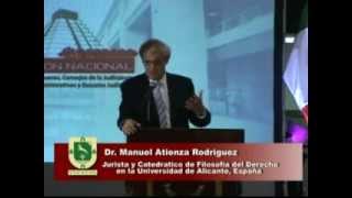 Conferencia Magistral  Como Argumentar frente a un caso difícil  Dr Manuel Atienza Rodríguez [upl. by Skier]