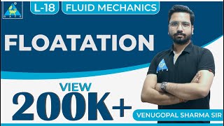 Fluid Mechanics  Module 2  Floatation Lecture 18 [upl. by Garth763]