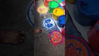 Diwali 🪔ki rangoli 💥ytshort diwali rangoli festival [upl. by Gord]