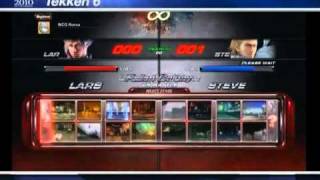 WCG Korea 2010 NFTekken6 Ro8 NIN vs Rain 철권6 8강 NIN vs 레인 [upl. by Ongun903]