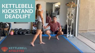 Kettlebell Kickstand Deadlift [upl. by Chrisy5]