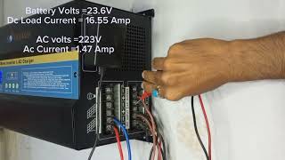 Efficiency Testing Of Very Low Frequency inverterinverter12vto220vSolarInverterSolarSystem [upl. by Modnar]