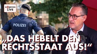 „Rechtsstaat ausgehebelt“ – Strache über die Eskalation im Wiener Deutschkurs [upl. by Esyak449]