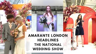 AMARANTE HEADLINES THE NATIONAL WEDDING SHOW LONDON [upl. by Eissahc]