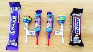 asmr satisfying video unpacking lollipops candy unboxing chocolate candy asmr unpackin [upl. by Hnil]