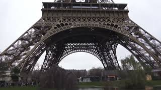 Eiffel Tower Paris France Winter Visit [upl. by Daub291]