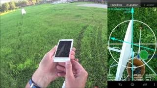 Satellite Locator with GPS locations from the phone [upl. by Namie786]