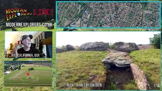 SWEDISH LIVESTREAM TOUR  Day 8  A DOLMEN CIRCLEof DOLMENS [upl. by Bridget]