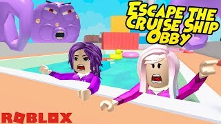 Roblox Escape the Cruise Ship Obby 🛳  ATTACKED BY ZOMBIES 🧟‍♂️ amp A GIANT OCTOPUS 🐙 [upl. by Menard]