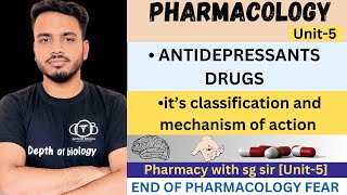 Antidepressants  Antidepressants mechanism of action  classification of Antidepressants drugs [upl. by Goodspeed]