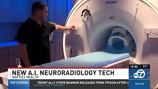 New AI Neuroradiology Tech Available at Baptist Health [upl. by Arrotal]