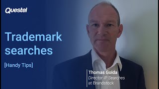 Handy Tips Trademark searches with Thomas Golda [upl. by Eniamirt]